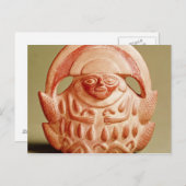 Inca agricole met een maanhoofdadres briefkaart (Voorkant / Achterkant)