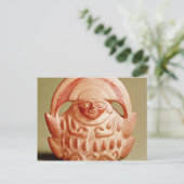 Inca agricole met een maanhoofdadres briefkaart (Staand voorkant)