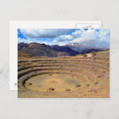 Inca Agricultural Site te Moray, Peru Briefkaart (Voorkant / Achterkant)