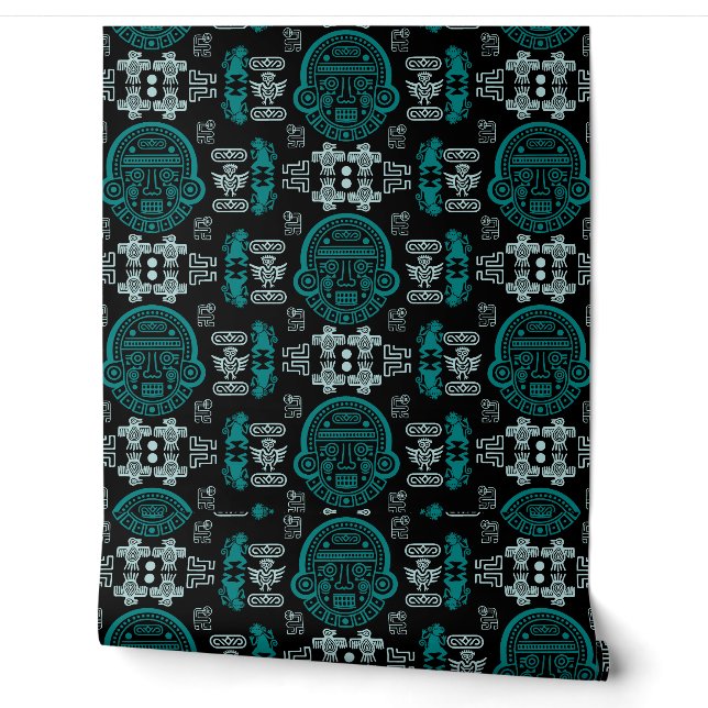 Inca Aztec Home Decor Behang (Afrollen)