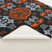 Inca Aztec Home Decor Sherpa Deken (3/4)
