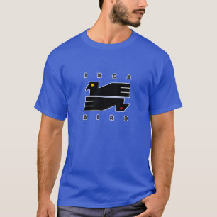 Inca Bird - DK achtergrond T-shirt