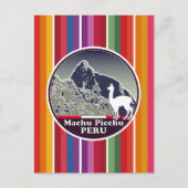 Inca Citadel Machu Picchu Cusco Peru Briefkaart (Voorkant)
