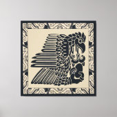 Inca Eagle Canvas Afdruk (Voorkant)