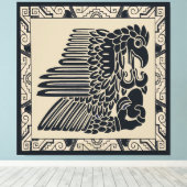 Inca Eagle Canvas Afdruk (Insitu (Houten vloer))