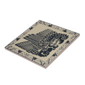 Inca Eagle met nieuw leven Tegeltje (Zijkant)