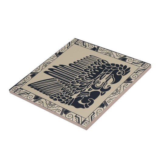 Inca Eagle met nieuw leven Tegeltje (Zijkant)