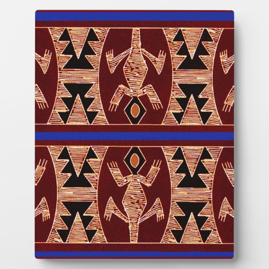 Inca Geckos Fotoplaat (Voorkant)