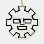 Inca God Keramisch Ornament (Voorkant)