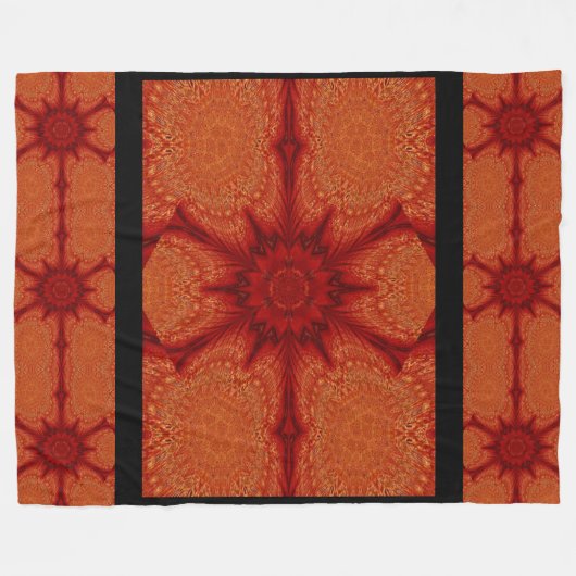 Inca Gold 16 Fleece Deken (Voorkant (Horizontaal))