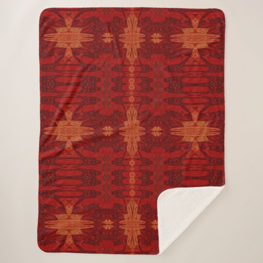 Inca Gold 31 Sherpa Deken (Voorkant)