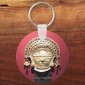 Inca gouden ceremoniële mes (Tumi), Lima, Peru Sleutelhanger (Voorkant)