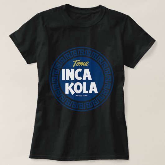 Inca Kola Peru Golden Kola Bubblegum Cream Soda T-shirt (Design voorkant)