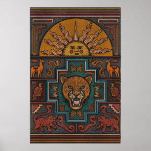 Inca-kunst Poster