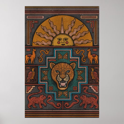 Inca-kunst Poster (Voorkant)