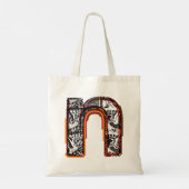 Inca Letter N Tote Bag (Achterkant)