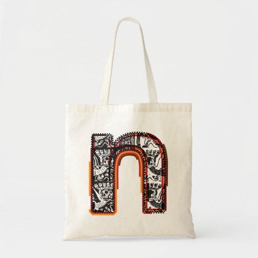 Inca Letter N Tote Bag (Voorkant)