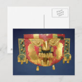 Inca-masker Briefkaart (Voorkant / Achterkant)