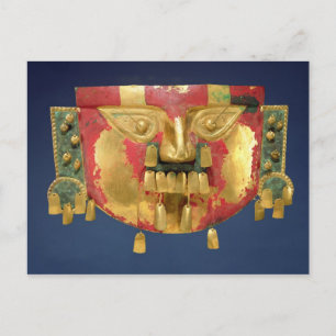 Inca-masker Briefkaart