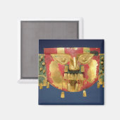 Inca-masker Magneet (Voorkant / Achterkant)
