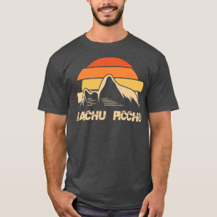Inca Peru Machu Picchu Ruined city from South T-shirt