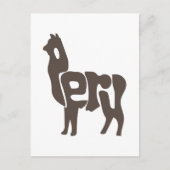 Inca Peru Peruaanse Alpaca Machu Picchu - Cadeau I Briefkaart (Voorkant)