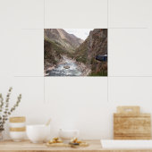 Inca rail trein naar Machu Picchu poster (Keuken)