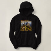 Inca Trail Hike Machu Picchu - Peru Raglan Basebal Hoodie (Design voorkant)