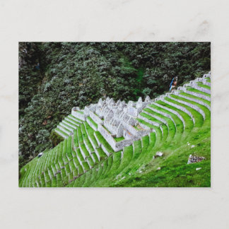 Inca Trail Machu Picchu Peru - Reisfotografie Briefkaart