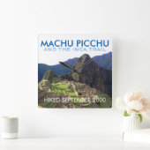 Inca Trail personaliseren, herdenking Machu Picchu Vierkante Klok (Huis)