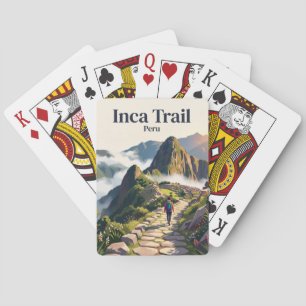 Inca Trail Peru Pokerkaarten