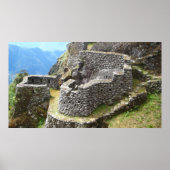 Inca trail Ruins Poster (Voorkant)