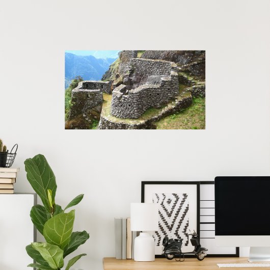 Inca trail Ruins Poster (Thuiskantoor)