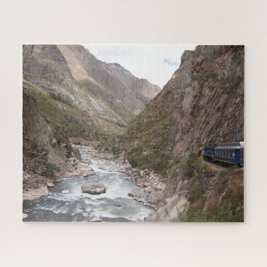 Inca-trein naar Machu Picchu in Peru Legpuzzel (Horizontaal)