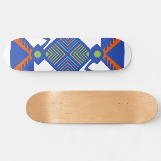 Inca Tribal Design Skateboard (Horizontaal)