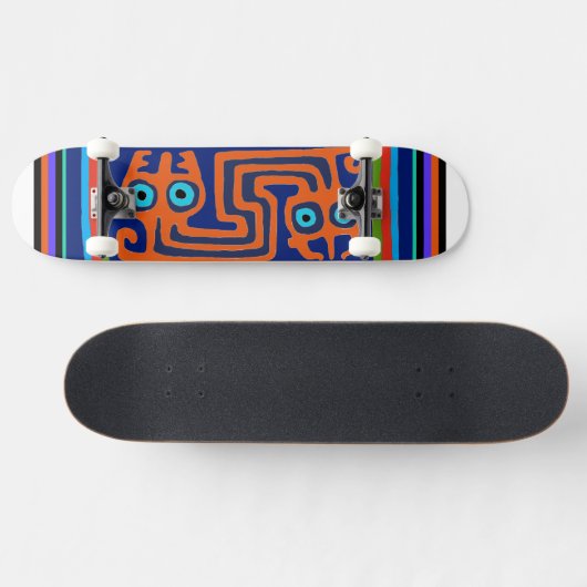 Inca Tribal Skateboard (Horizontaal)