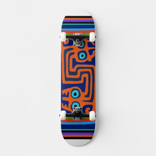 Inca Tribal Skateboard (Voorkant)