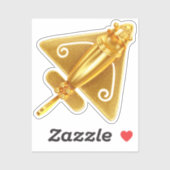 Inca-vliegtuig Sticker (Vel)