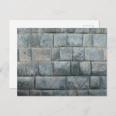 Inca-wand Briefkaart (Voorkant / Achterkant)