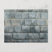 Inca-wand Briefkaart (Voorkant)
