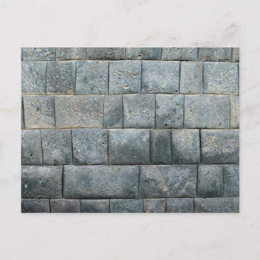 Inca-wand Briefkaart (Voorkant)