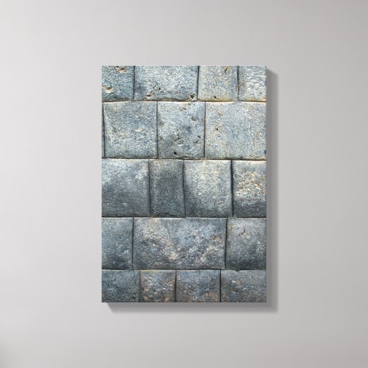 Inca-wand Canvas Afdruk (Voorkant)