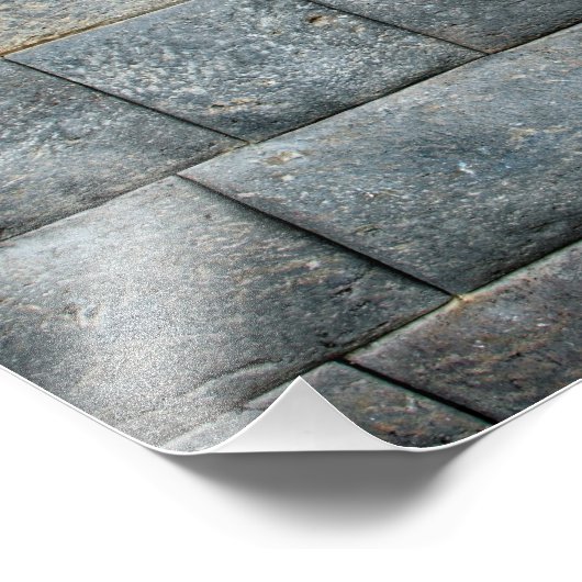 Inca-wand Foto Afdruk (Hoek)