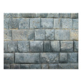 Inca-wand Foto Afdruk (Voorkant)