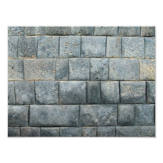 Inca-wand Foto Afdruk (Voorkant)