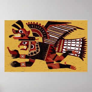 "Inca Warrior" Poster