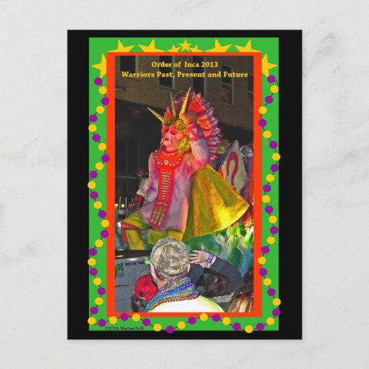 Inca Warriors Briefkaart (Voorkant)