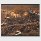 Incalescent Modern Architect City Elegant     Cadeaupapier (Vlak)