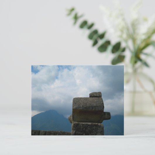 Incan Architectural Stones Briefkaart (Staand voorkant)