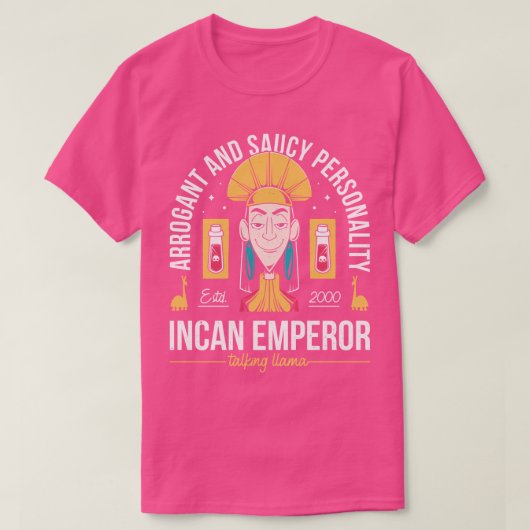 Incan Emperor T-shirt (Design voorkant)